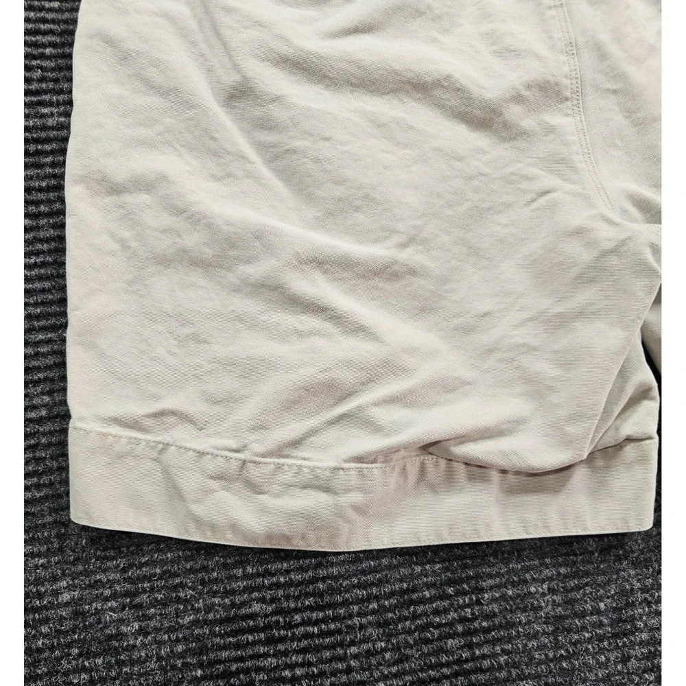 Columbia Authentic Active Cargo Shorts Mens 34 Beige Cotton Outdoor 8